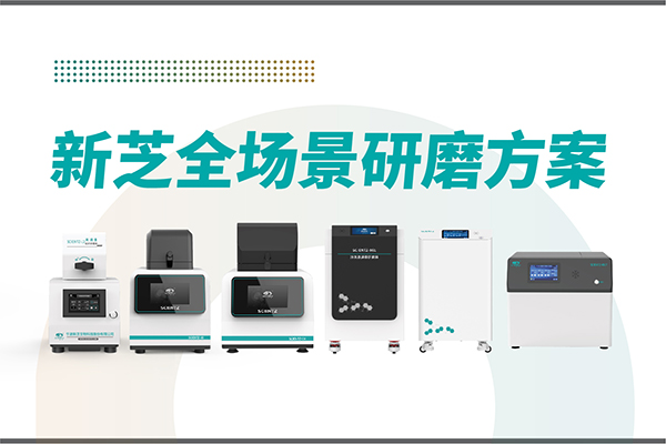研磨效率低？樣本活性難保？新芝生物全場景研磨方案，科研無憂！